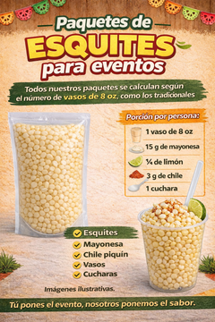 Esquites para Eventos - Fácil Preparación-1